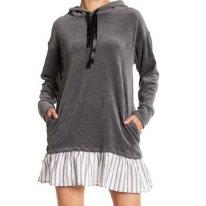 Cutest Velour Hoodie dress